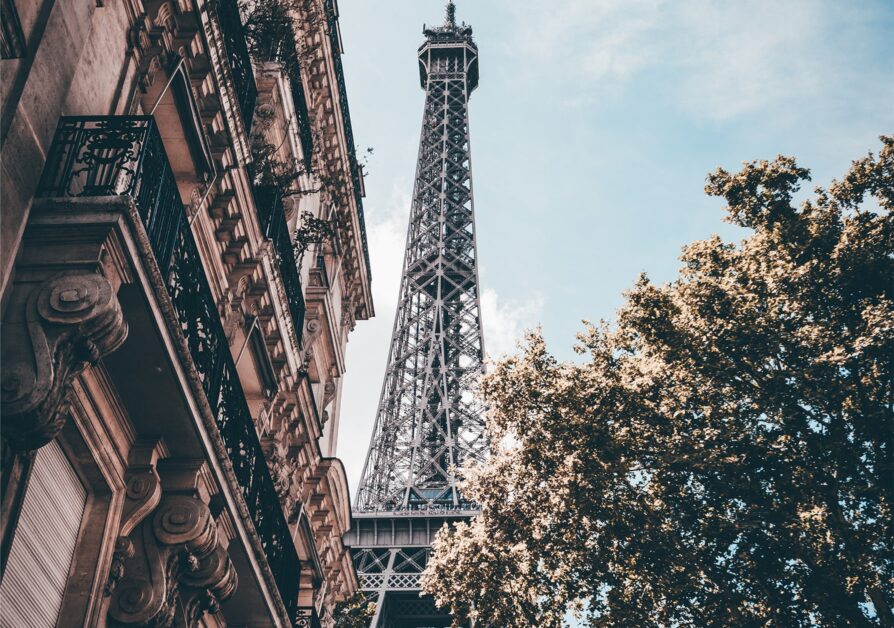 View of the Eiffel Tower